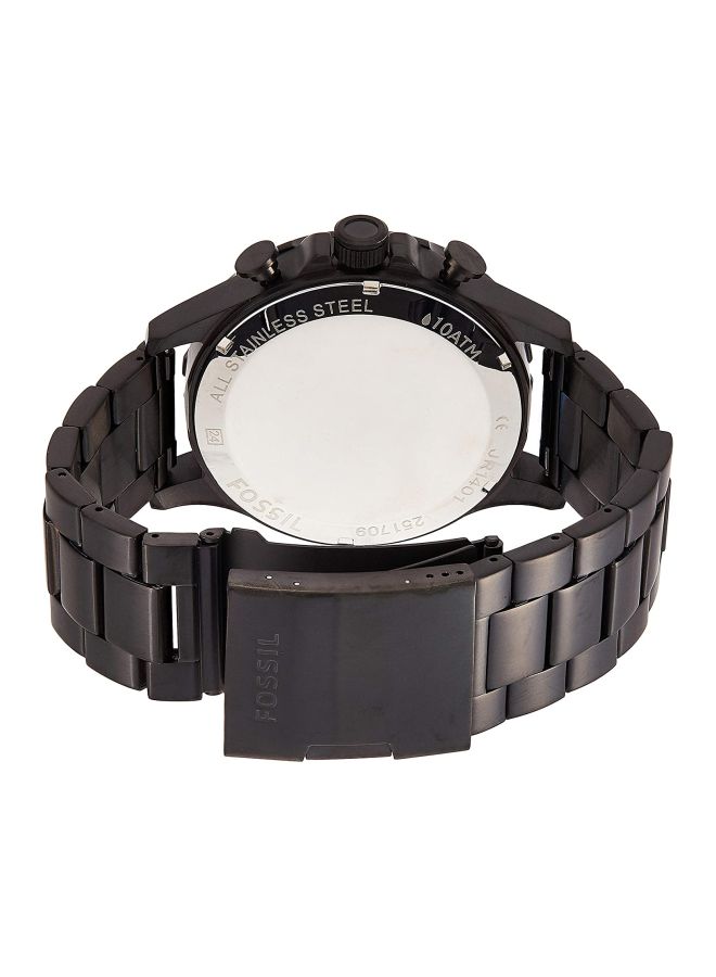 FOSSIL - Men's Nate Water Resistant Chronograph Watch JR1401 - Image 1