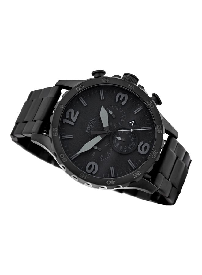 FOSSIL - Men's Nate Water Resistant Chronograph Watch JR1401 - Image 1