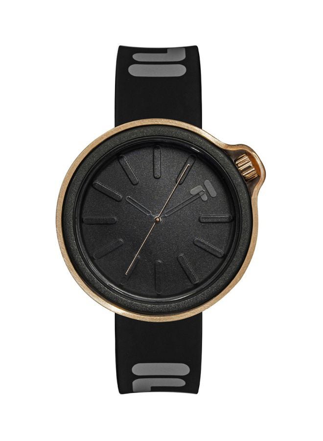 فيلا ساعة يد بعقارب مقاومة للماء طراز 38-315-101 - 38 مم - أسود unisex - Image 1