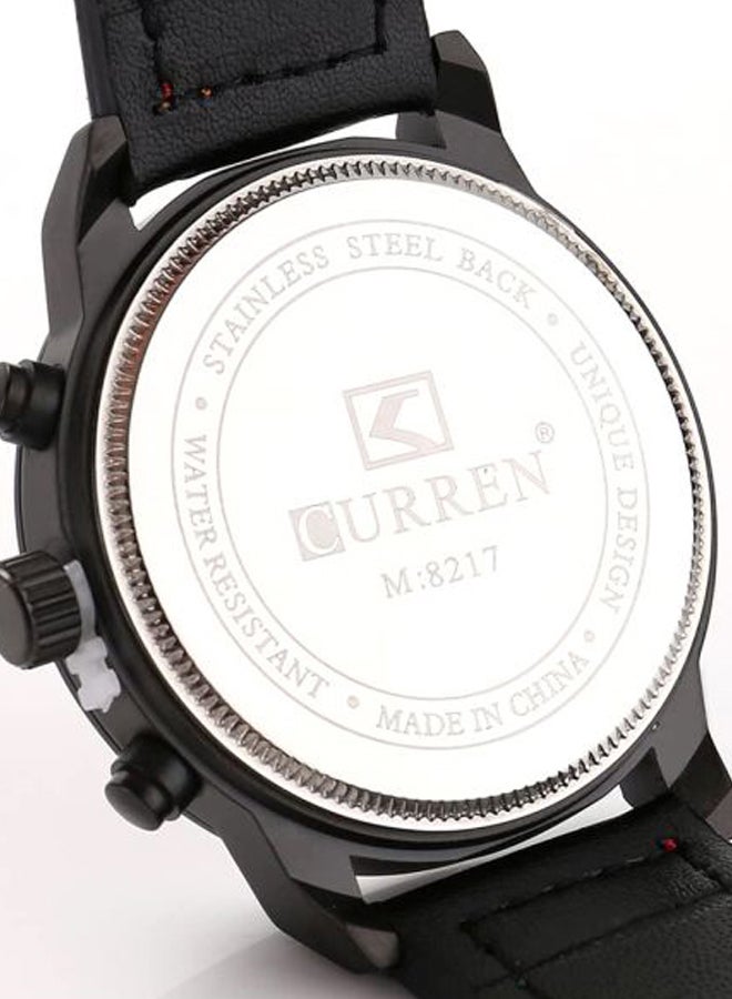 CURREN - men Stainless Steel Chronograph Watch 8217 - 45 mm - Grey - Image 1