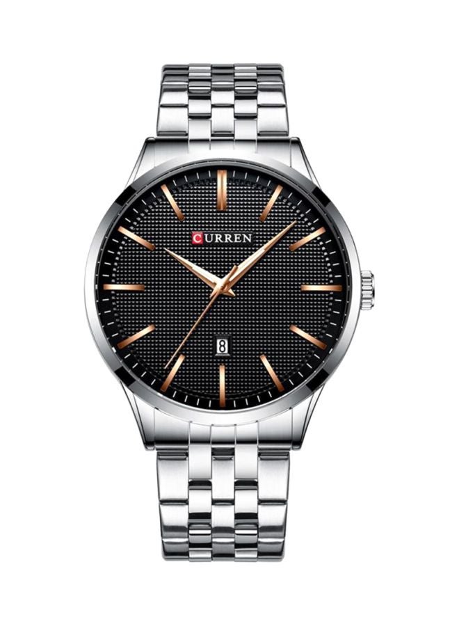 CURREN Water Resistant Analog Watch J4265S-B - 45 mm - Silver | Best ...