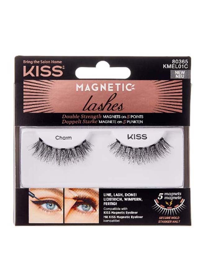 KISS - Magnetic Lashes KMEL01C Black - Image 1
