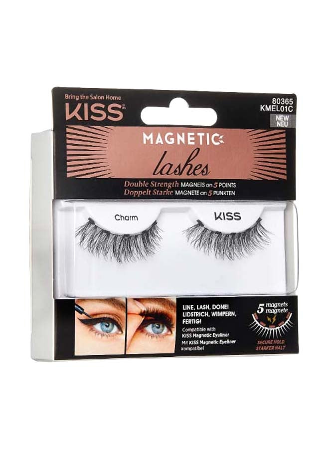 KISS - Magnetic Lashes KMEL01C Black - Image 1