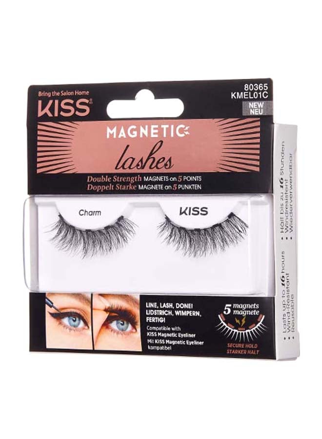 KISS - Magnetic Lashes KMEL01C Black - Image 1
