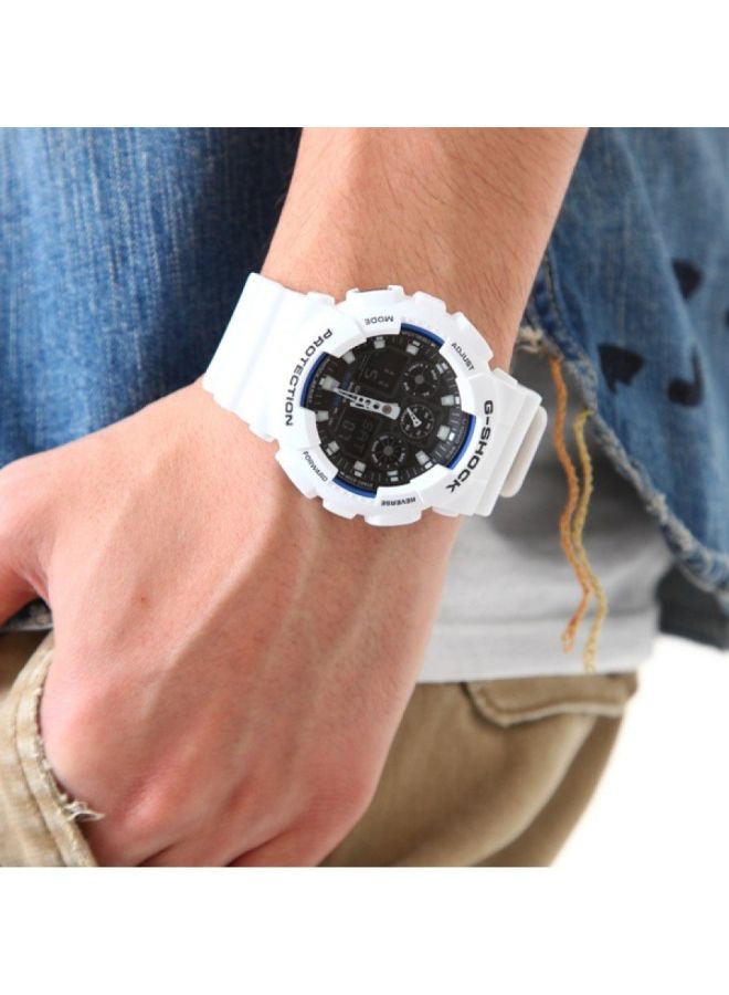 G-SHOCK men Water Resistant Analog/Digital Watch GA100B-7ADR - Image 4