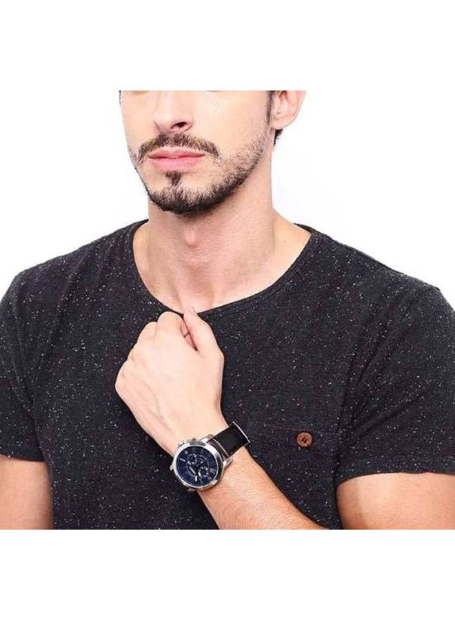 FOSSIL Men's Grant Water Resistant Chronograph Watch Fs4990 - 44 mm - Black  - Image 5