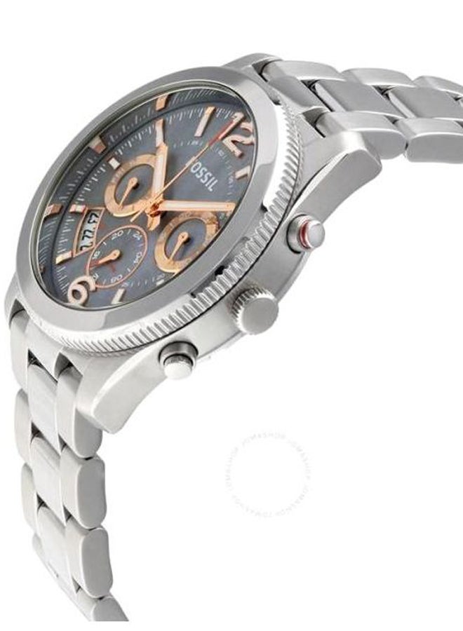 FOSSIL Women's Perfect friend Water Resistant Analog Watch ES3880 - 40 mm - Silver  - Image 3