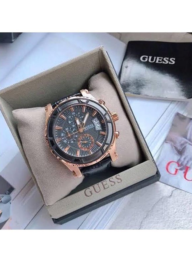 غيسي ساعة يد كرونوغراف مقاومة للماء طراز W0673G5 men  - Image 4