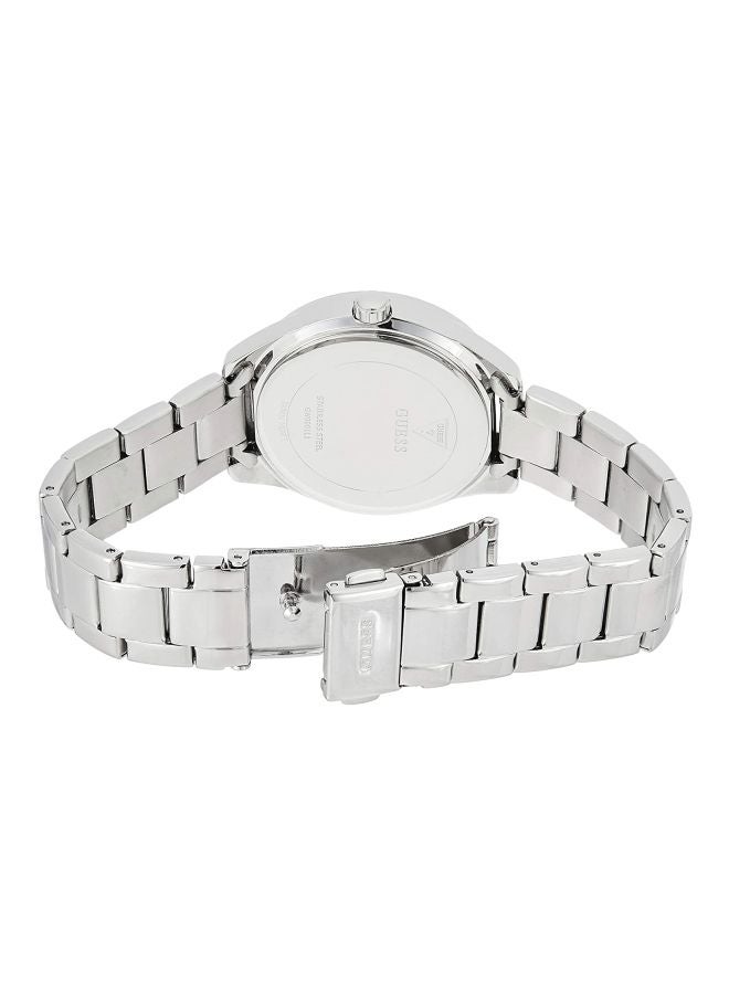 جس ساعة يد بعقارب مقاومة للماء طراز GW0001L1 - قياس 37 مم - لون فضي للنساء - Image 2