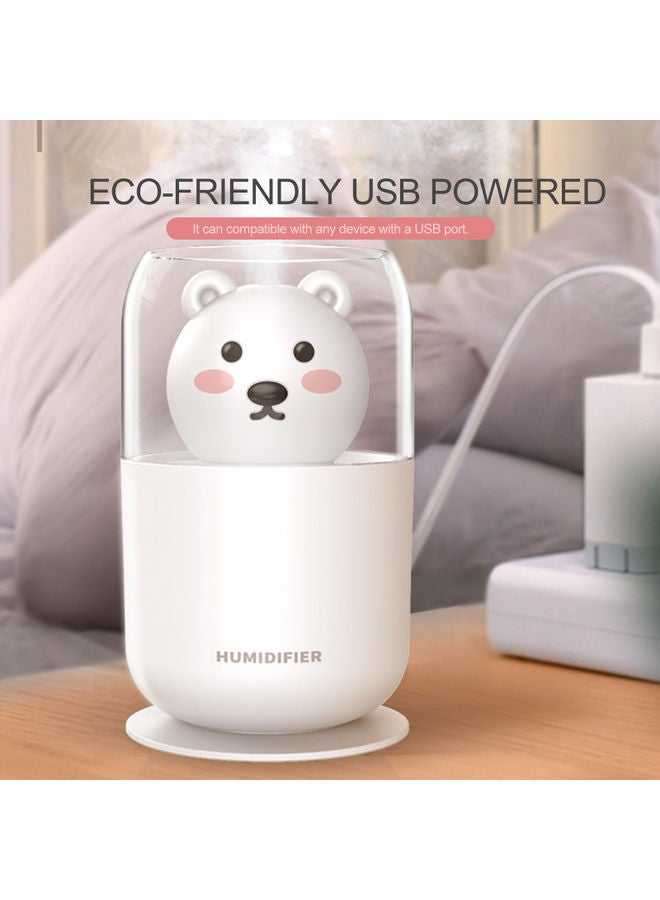 Bear Shaped Portable Humidifier H37306BL-su Blue/Clear  - Image 2