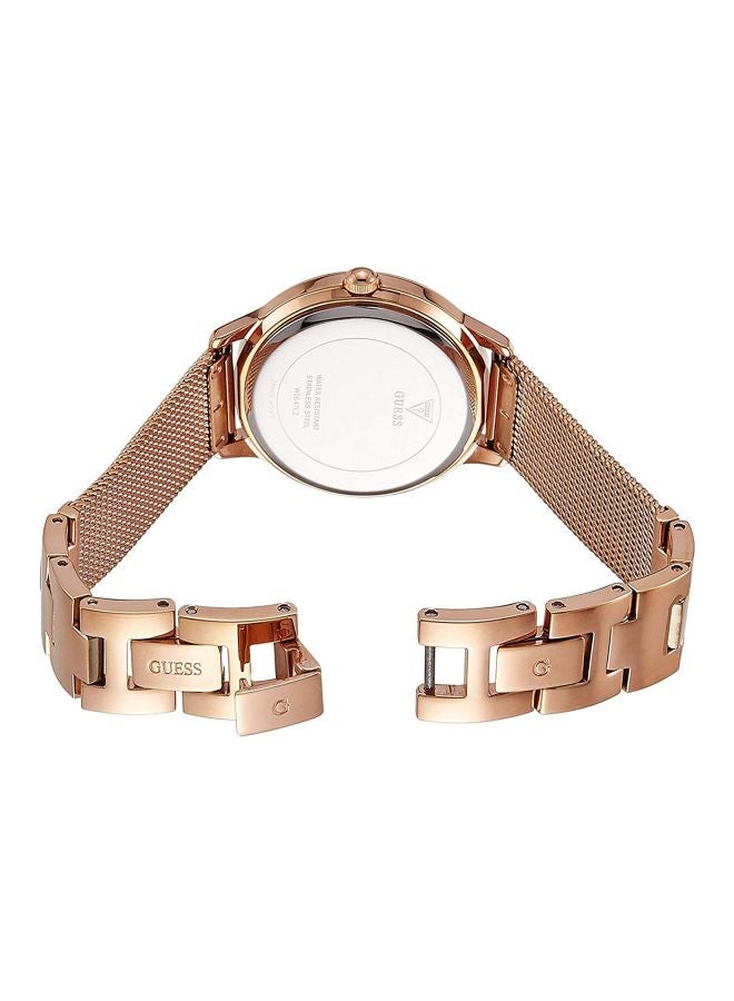 جس ساعة يد بعقارب ومقاومة للماء طراز W0647L2 women - Image 4