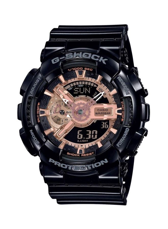 جي شوك ساعة يد عقارب/رقمية مقاومة للماء طراز GA-110MMC-1AER women - Image 1