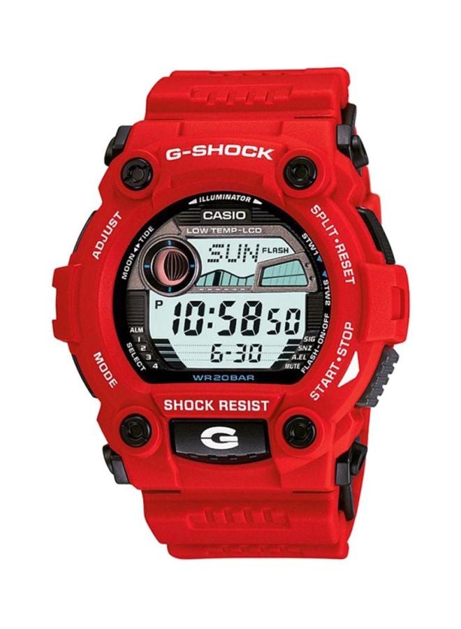 جي شوك ساعة رقمية مقاومة للصدمات طراز G-7900A-4DR للرجال - Image 1