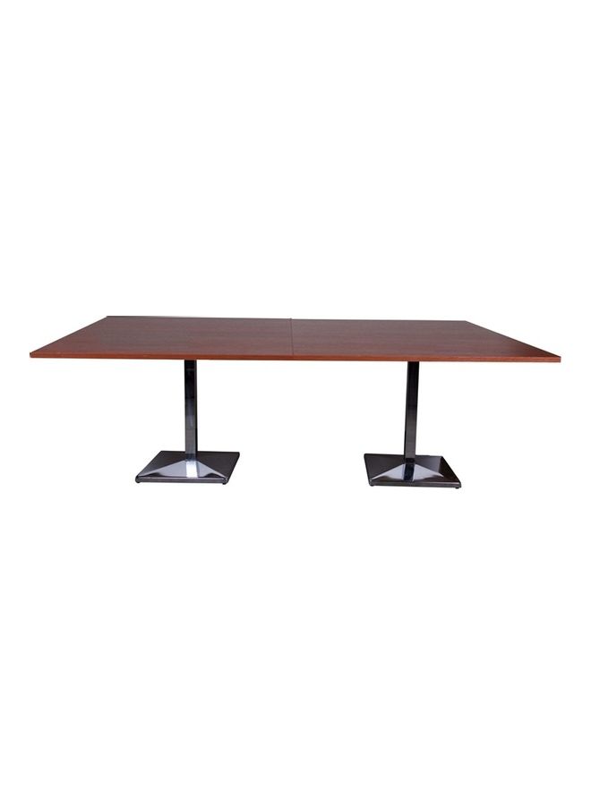 8 Seater Square Modular Bar Table Apple Cherry 240x77.5x120cm
