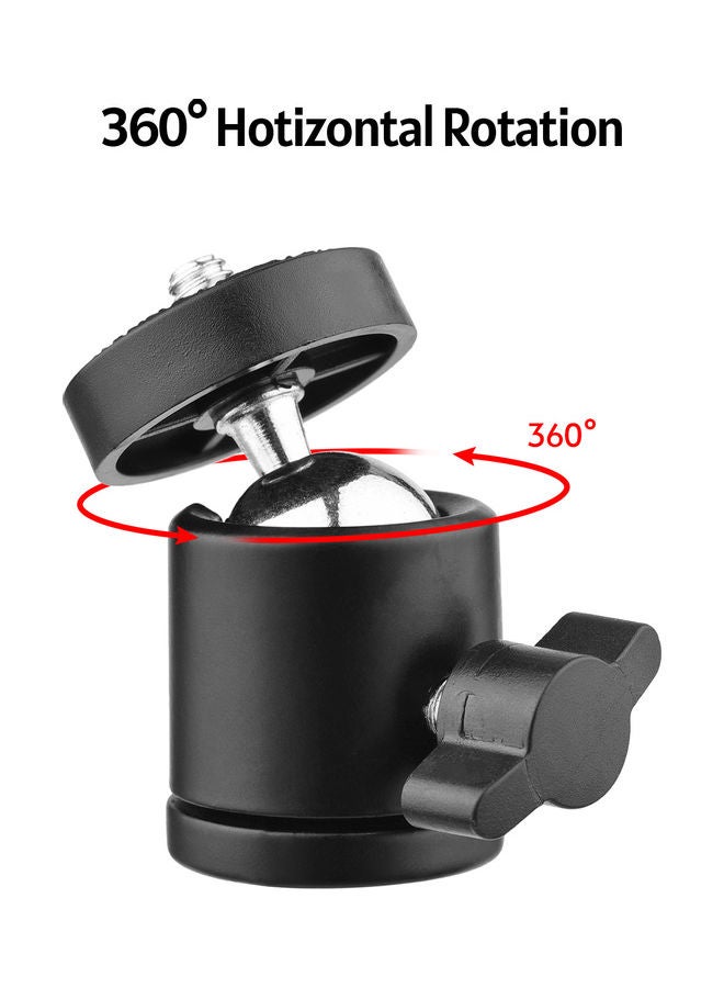 Swivel Ball Head Black/Silver - Image 4
