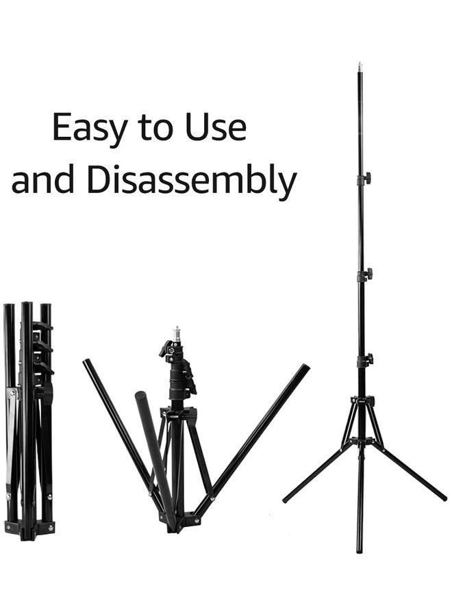 Reverse Folding Leg Light Stand Black  - Image 4