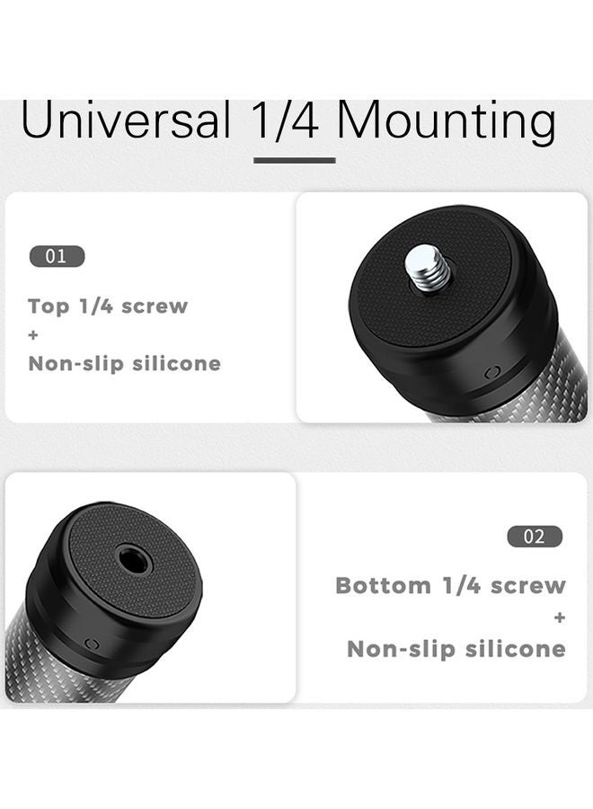 Ulanzi Cabron Fiber Extension Rod Black - Image 4