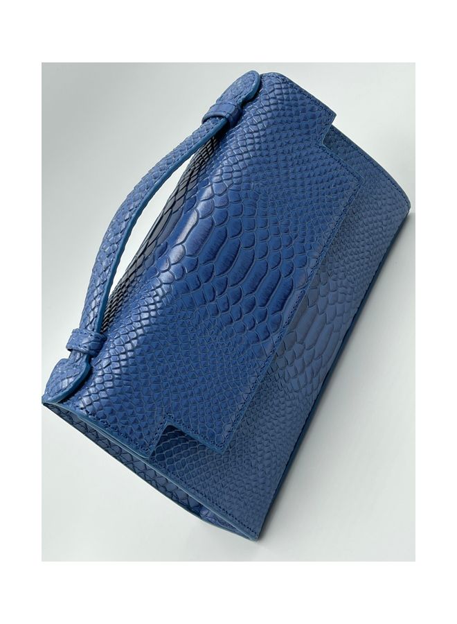 Generic - Trendy Pattern Clutch Bag Blue - Image 1