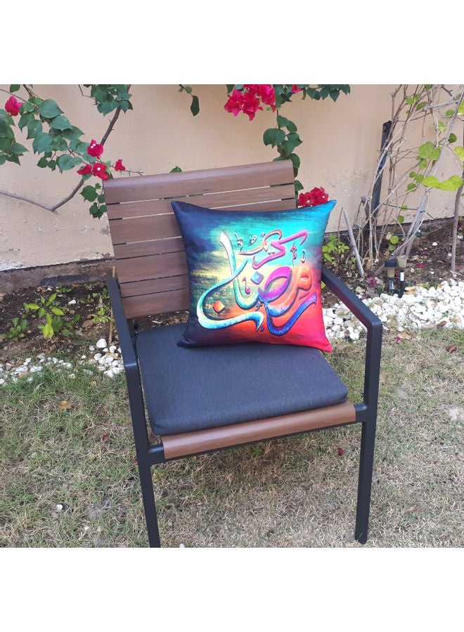 ألوان غطاء وسادة بطبعات رمضان كريم متعدد الألوان 40x40سم - Image 4