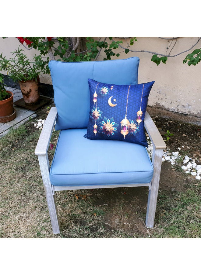 Alwan Ramadan Kareem Printed Cushion Cover Multicolour 40x40cm - Image 4