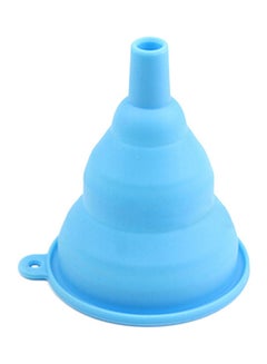 Collapsible Style Funnel Hopper Blue 1.4x8.3x10cm