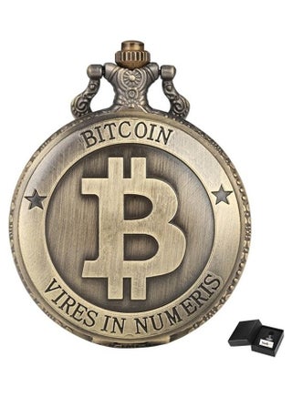 Bitcoin Engraved Analog Pocket Watch - v1611388973/N43888357A_1