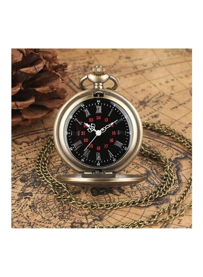 ياش ساعة جيب بعقارب بنقشة رقم روماني - Image 3