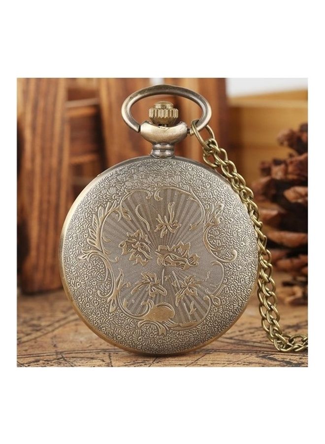 ياش ساعة جيب بعقارب بنقشة رقم روماني - Image 5