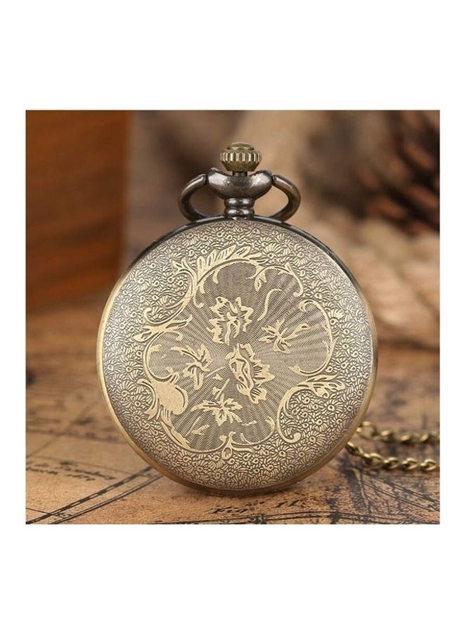 YASH - 3D Spiderman Engraved Analog Pocket Watch - Image 1