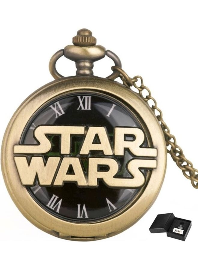 Retro Star Wars Engraved Analog Pocket Watch - v1611388974/N43888362A_1