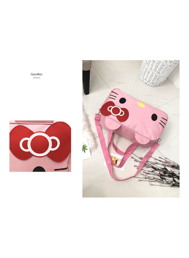 Generic Hello Kitty Printed Duffel Bag Pink  - Image 2