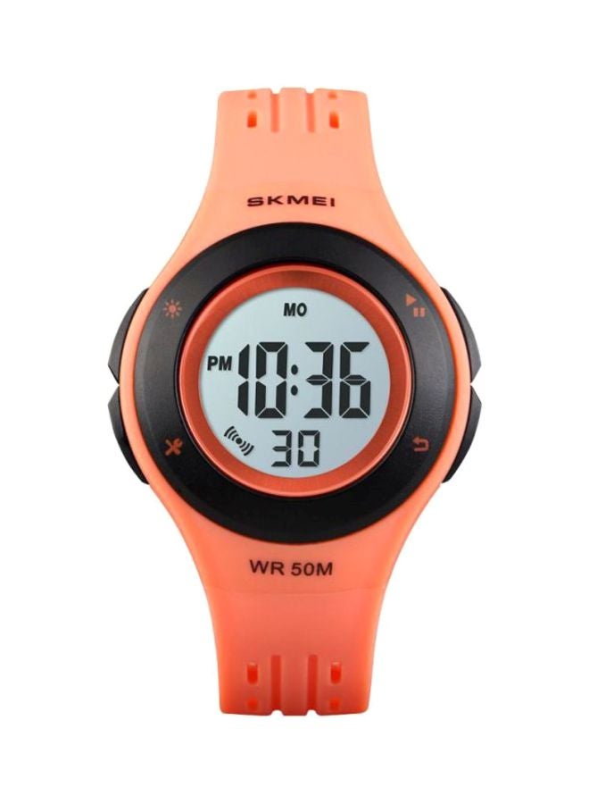 سكمي ساعة يد رقمية بسوار من جلد البولي يوريثان طراز 1455 للأطفال - Image 1