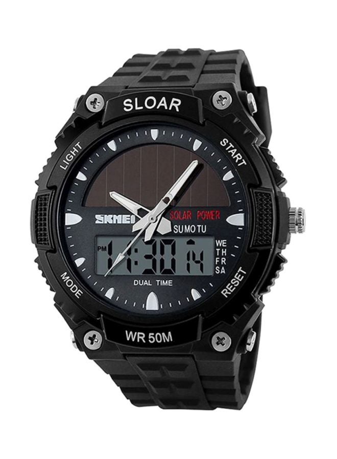 SKMEI - men Water Resistant Analog/Digital Watch WT-SK-1049-B - Image 1