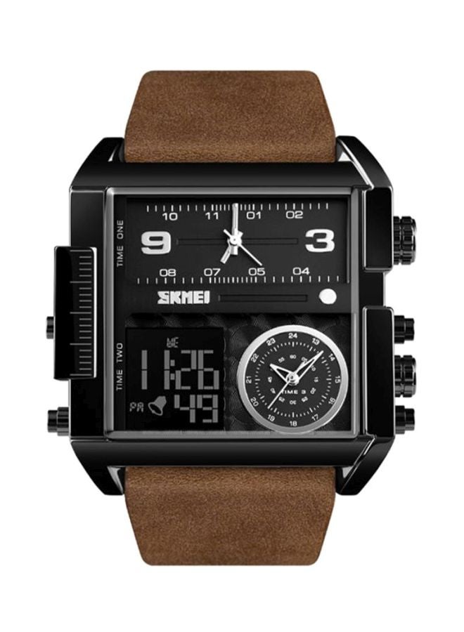 سكمي ساعة يد رقمية بعقارب مقاومة للماء, طراز 1391 للرجال - Image 1