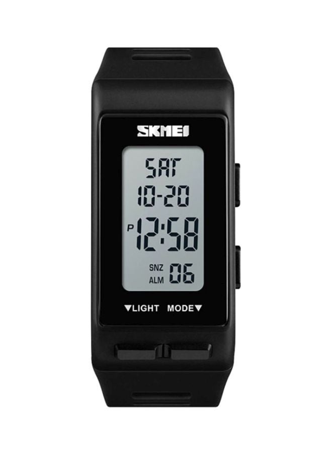 سكمي ساعة يد رقمية بسوار من الجلد الصناعي طراز 1362 للأولاد - Image 1