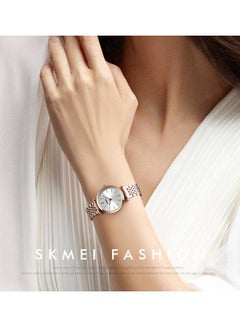 SKMEI Women's Water Resistant Analog Watch 1458 - 28 mm - Rose Gold  - Image 3
