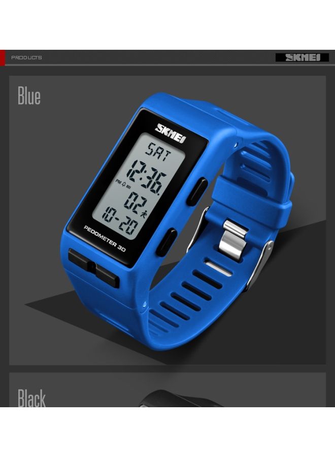 سكمي ساعة يد رقمية بسوار من المطاط ومقاومة للماء طراز Wh-1363 للأولاد - Image 2