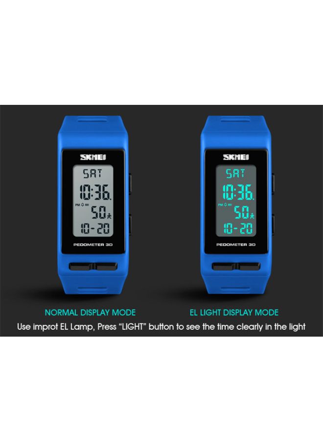 سكمي ساعة يد رقمية بسوار من المطاط ومقاومة للماء طراز Wh-1363 للأولاد - Image 3