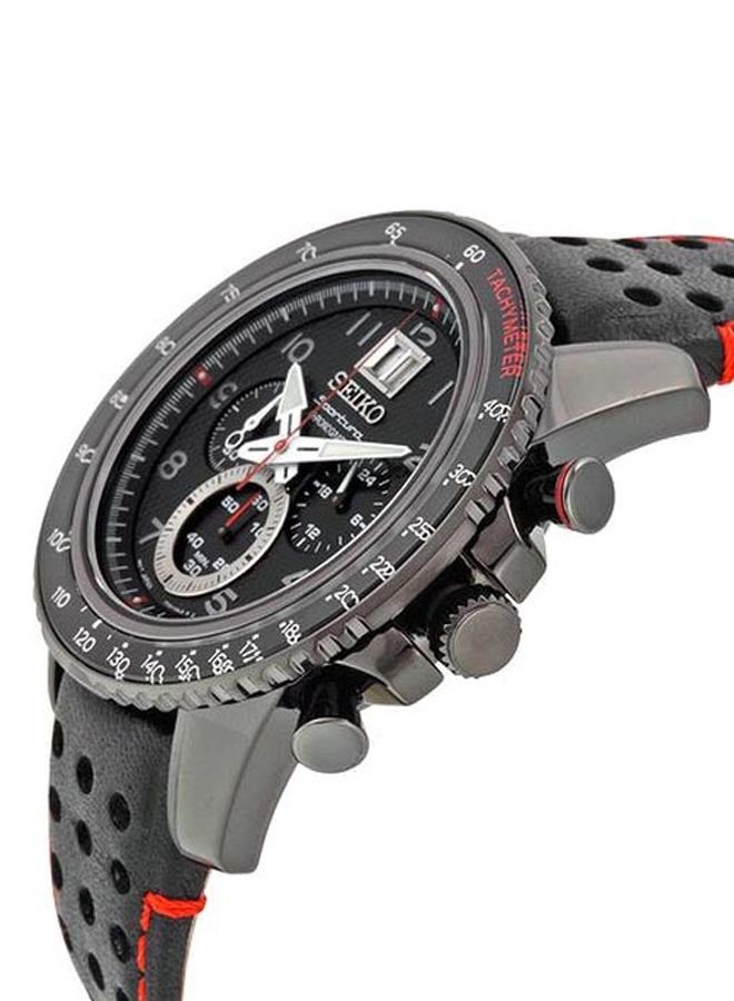 سيكو ساعة يد كرونوغراف سبورتورا مقاومة للماء طراز Spc141p1 للرجال - Image 3