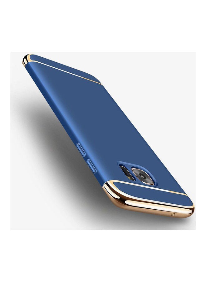 غطاء حماية لهاتف سامسونج جالاكسي S8/S8 بلس/S9/S9 بلس أزرقذهبي