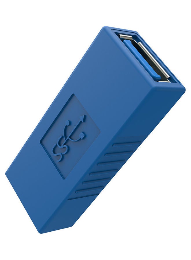 محول USB 3.0 Type-A ذكر أنثى أزرق - Image 5