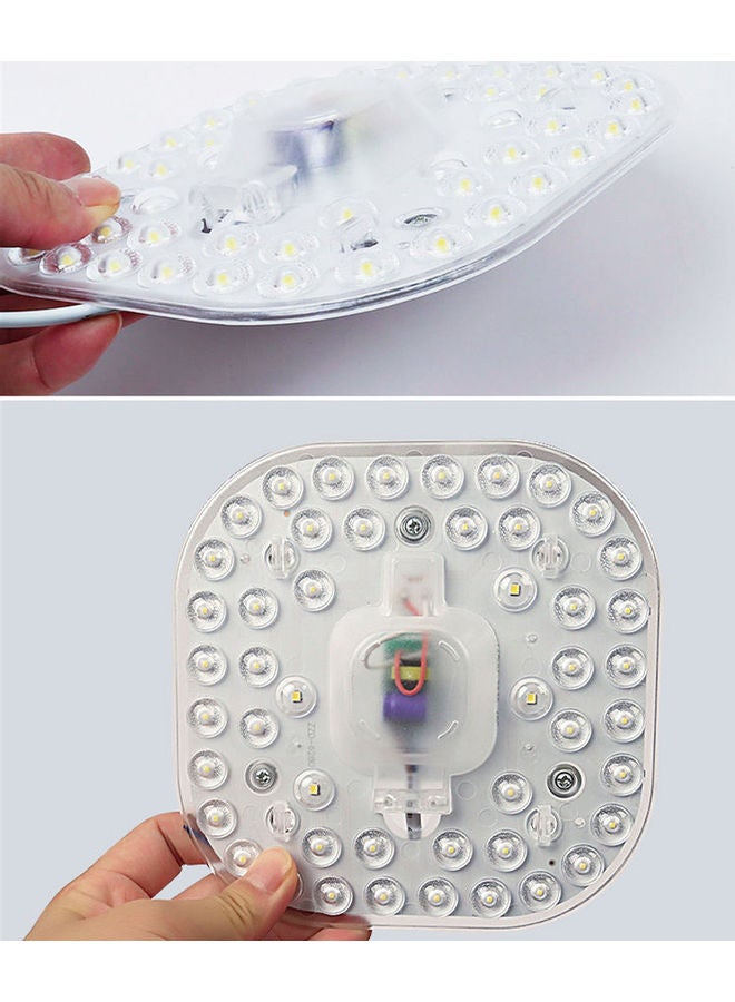 إضاءة سقف LED أبيض 17x17x17سم - Image 2