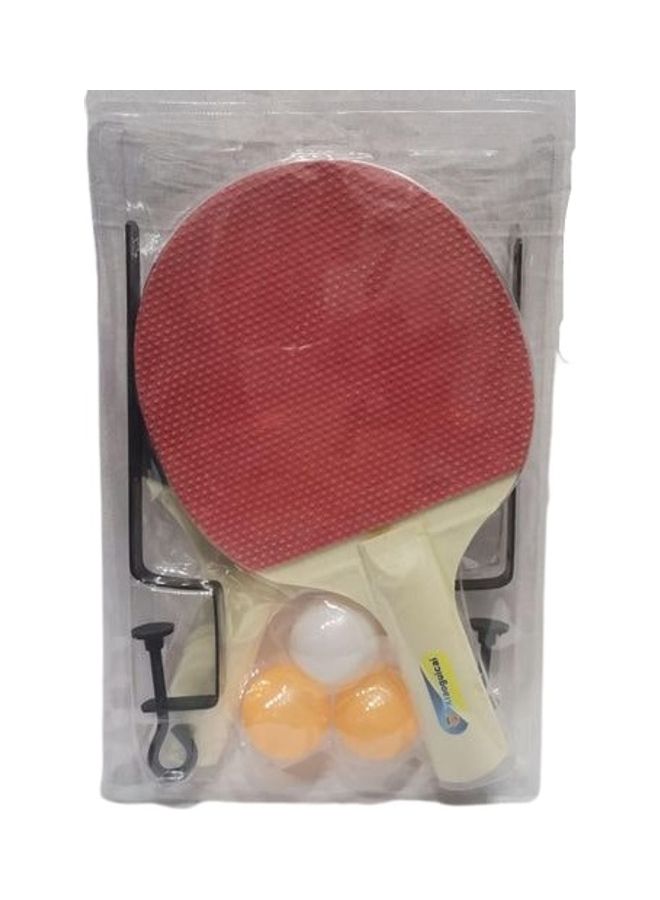 Generic 5-Piece Table Tennis Racket And Ball Set - Image 2