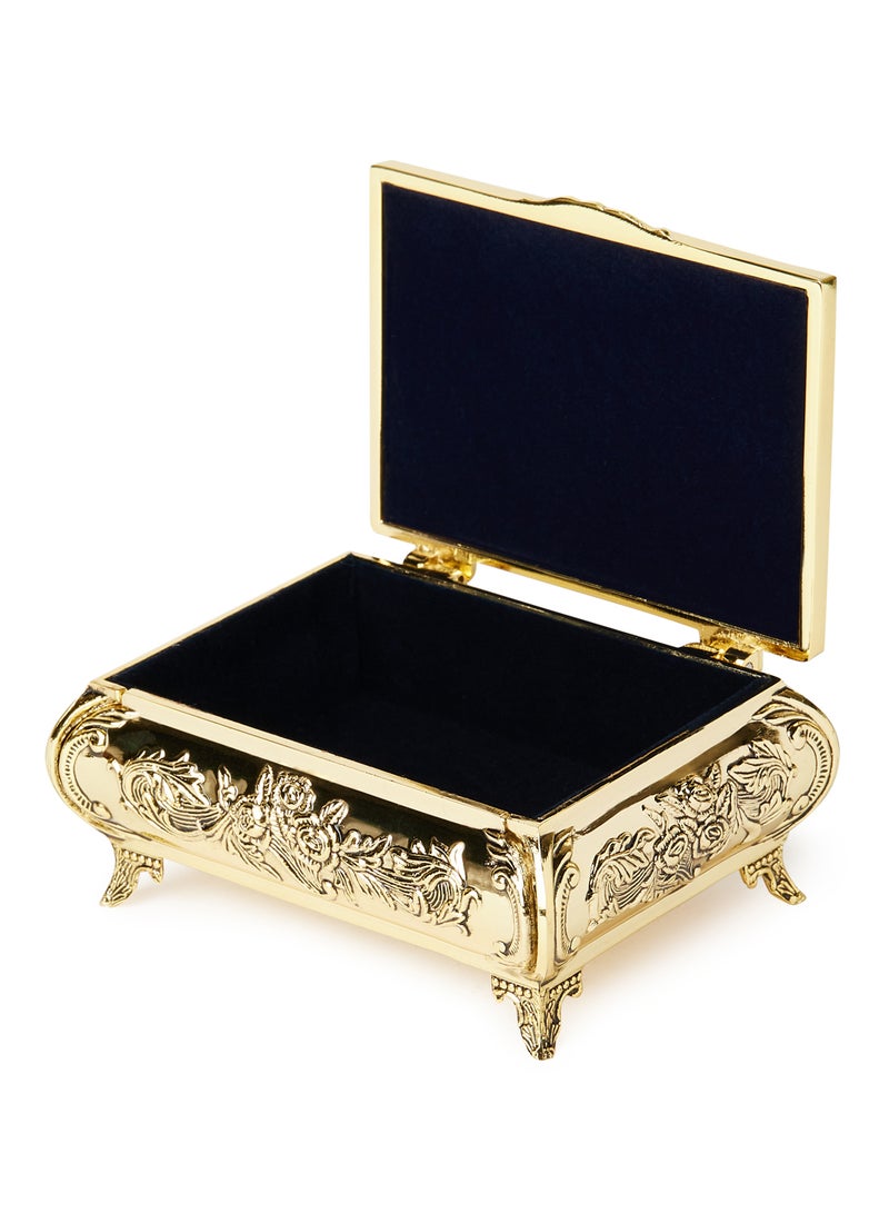 Al Jaber Attractive Jewelry Box Golden - Image 2