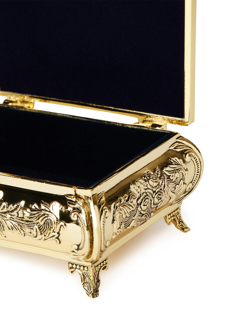 Al Jaber Attractive Jewelry Box Golden - Image 4