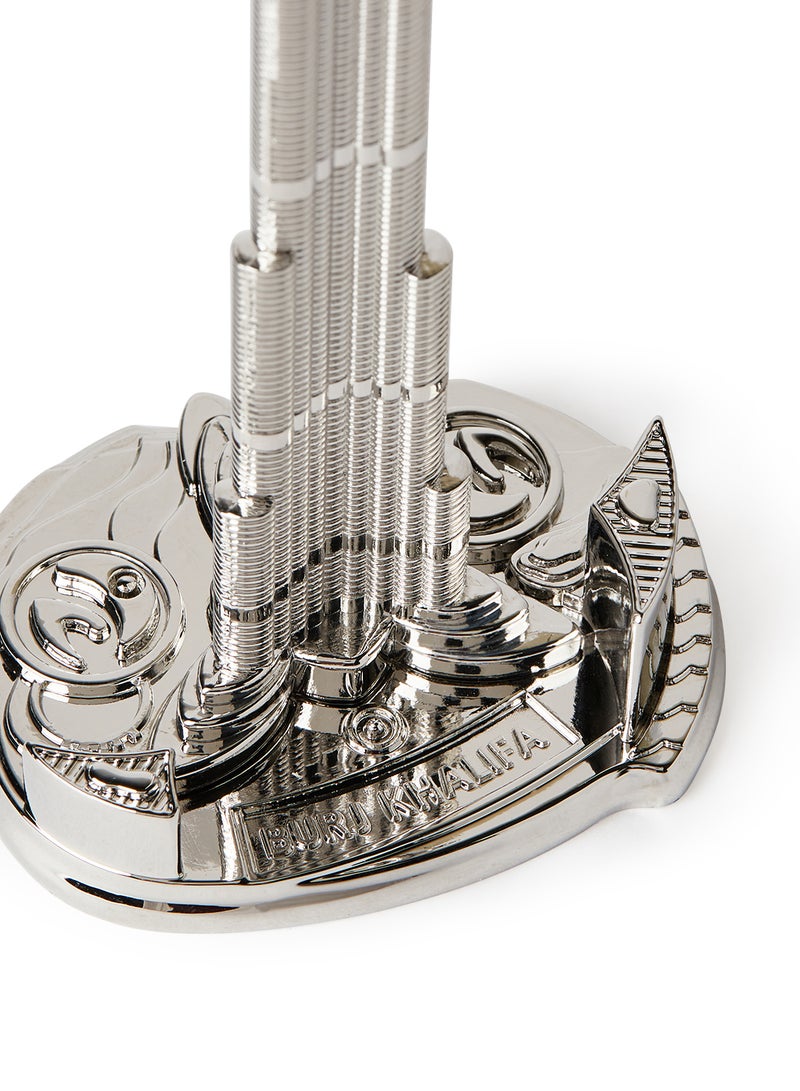 Al Jaber Silver Plated Decorative Burj Al Arab Silver - Image 4