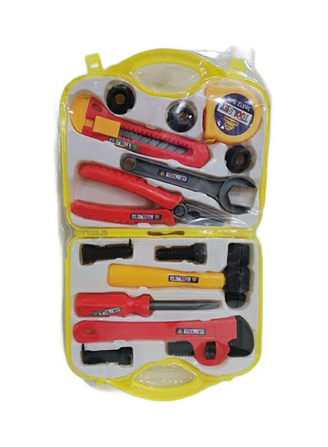 14-Piece Carpenter Tool Toy Playset - Image 1
