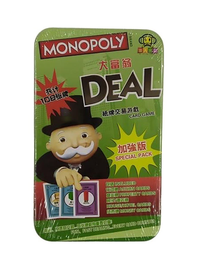 108-Piece Monopoly Deal Card Game  - Image 1