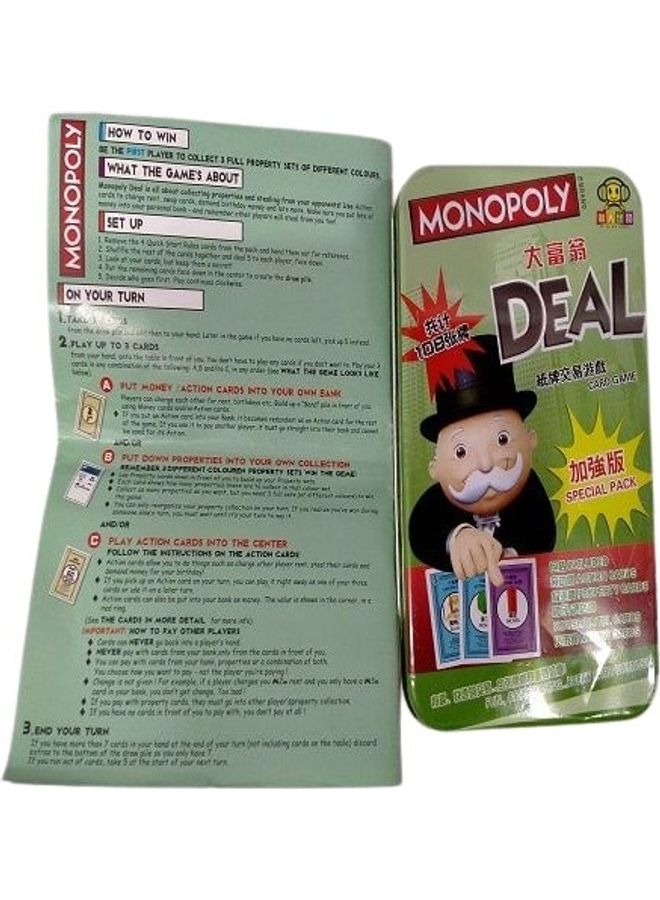 108-Piece Monopoly Deal Card Game  - Image 3