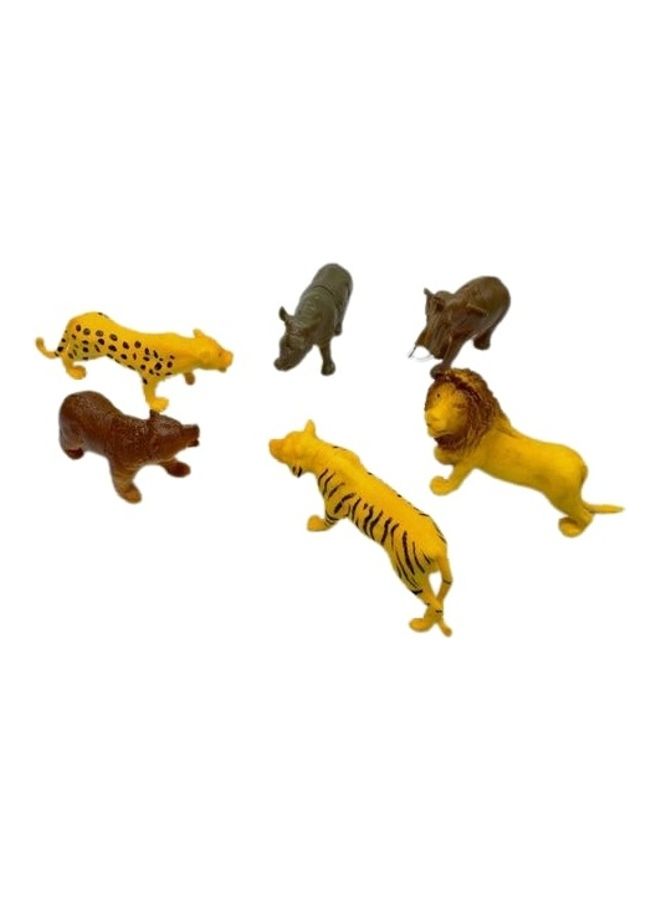 مجموعة مجسمات للعب أنيمال وورلد مكونة من 6 قطع - Image 2